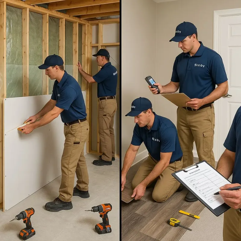 Repairs and Reconstruction process in Waverly, NY